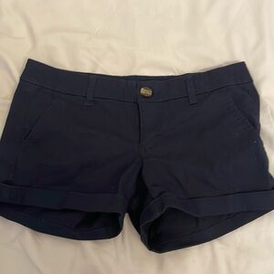Women’s dark navy shorts
